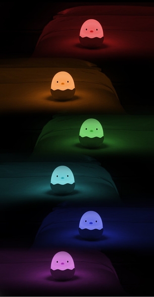 Нічник Beiens Курча музичне, блакитний (ZN05blue) - Pampik - 7