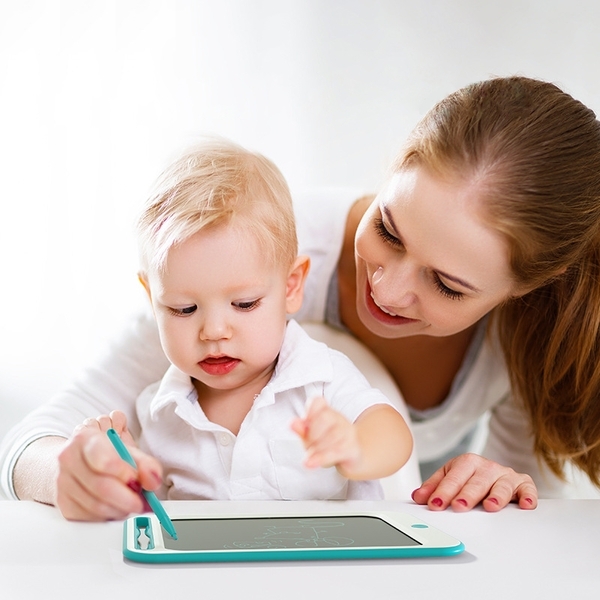 Дитячий LCD планшет для малювання Beiens 12″, зелений (ZJ17green) - Pampik - 8