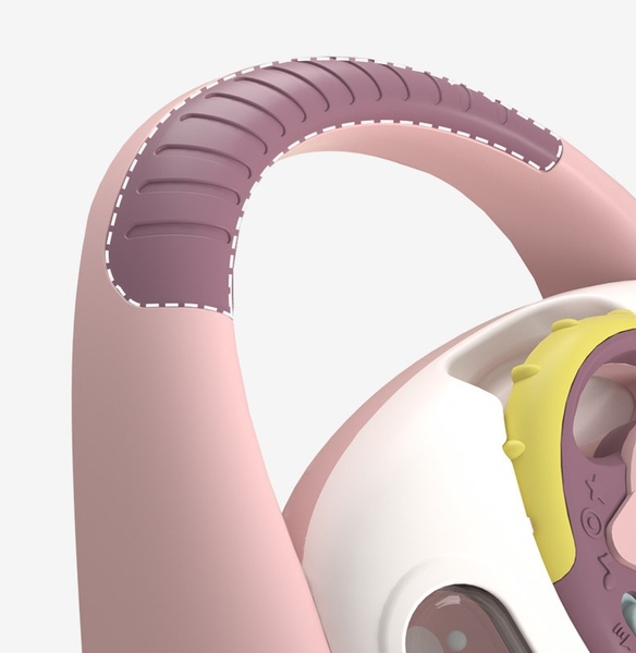 Ходунки-каталка Beiens игровой развивающий центр, розовый (TC03pink) - Pampik - 4