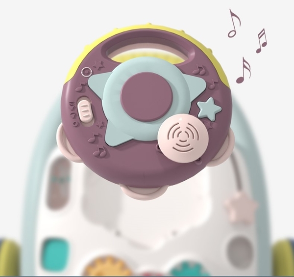 Ходунки-каталка Beiens игровой развивающий центр, розовый (TC03pink) - Pampik - 5