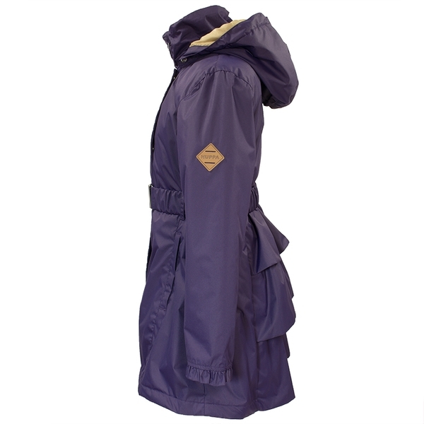 Пальто для девочек Huppa Leandra, р.146, темно-лилoвый - Pampik - 2