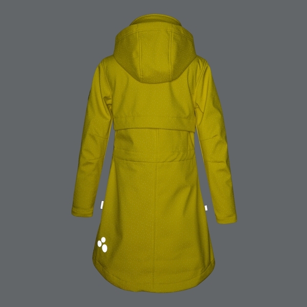 Пальто для девочек Huppa Ava, р.152, желтый - Pampik - 5