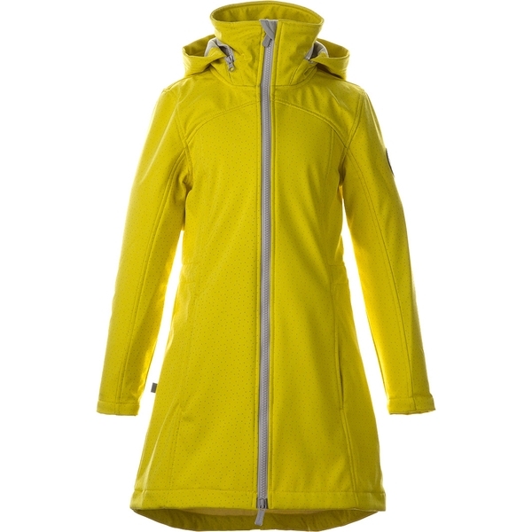 Пальто для девочек Huppa Ava, р.146, желтый - Pampik