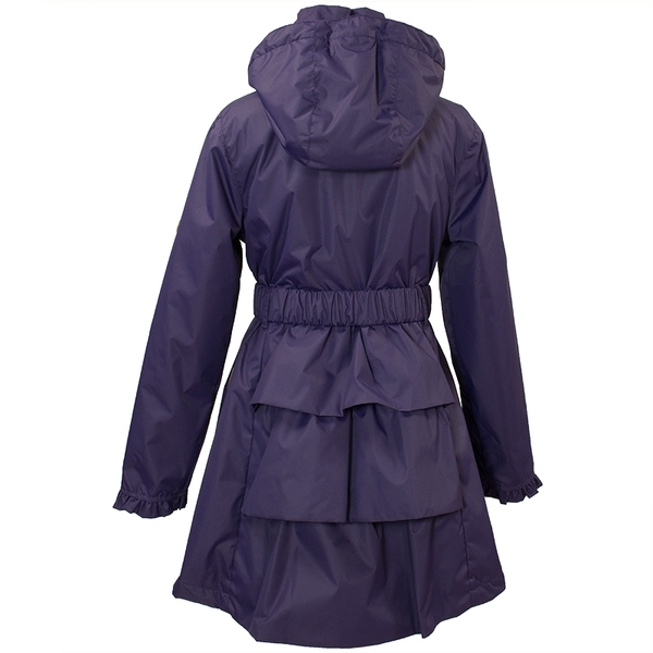 Пальто для девочек Huppa Leandra, р.134, темно-лилoвый - Pampik - 3