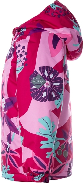 Куртка для девочек Huppa Alexis, р.98, фуксия с принтом - Pampik - 4