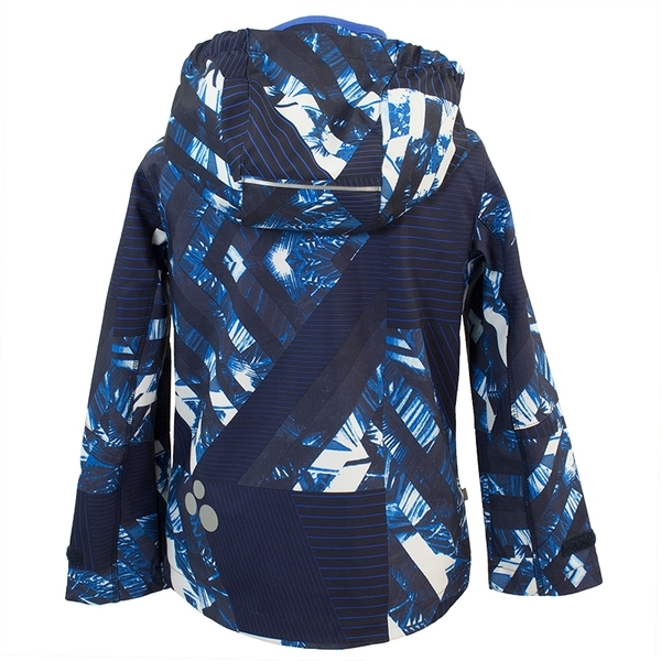 Жакет Huppa Sotfshell Jamie, р.122, темно-синий с принтом - Pampik - 2