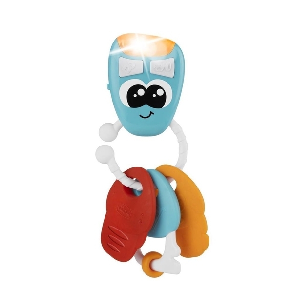 Игрушка-погремушка Chicco Электронные ключи, со световыми и звуковыми эффектами (11163.00) - Pampik