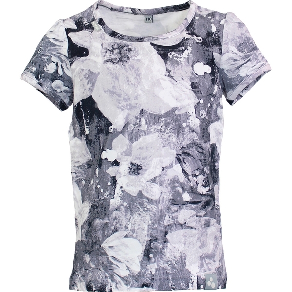 Футболка Huppa Jadena, р.110, світло-сірий з принтом - Pampik