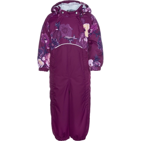 Комбінезон Huppa Golden, р.86, бордовий з принтом/бордовий - Pampik