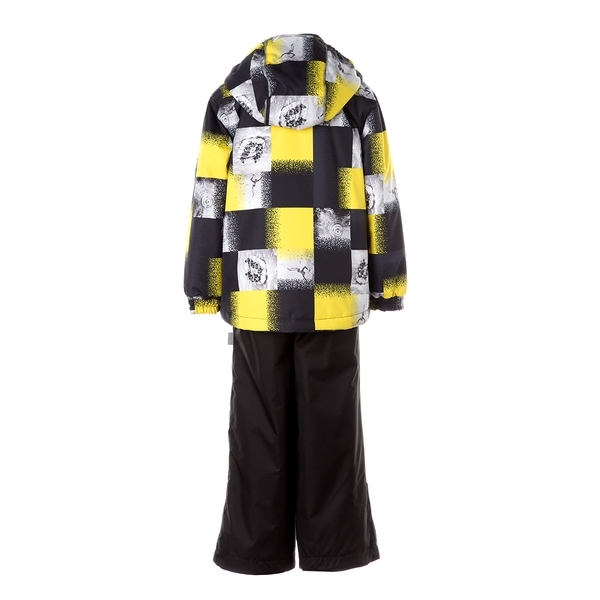 Комплект Huppa Yoko, р.116, желтый принт/черный - Pampik - 2