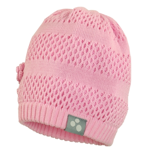 В'язана шапка Huppa Gloria, бавовна, XL, рожевий - Pampik - 2