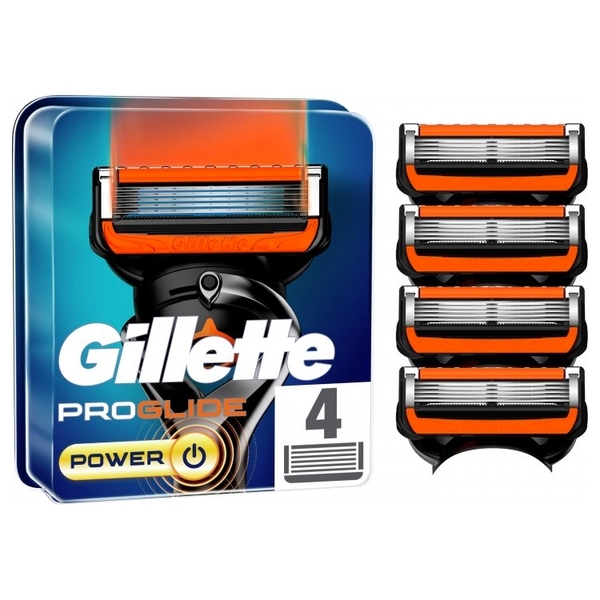 Змінні картриджі для гоління Gillette Fusion ProGlide Power, 4 шт. - Pampik - 2