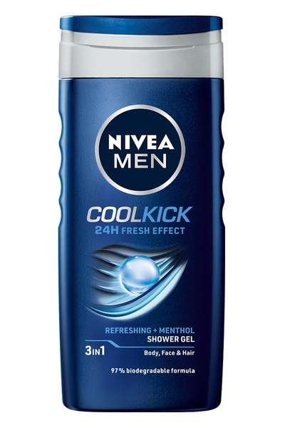 Гель для душу Nivea Men Екстремальна свіжість, 250 мл - Pampik