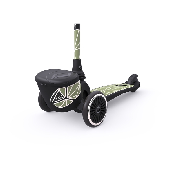 Самокат Scoot and Ride Highwaykick-2, зелений (SR-210201-GREENLINES) - Pampik - 2