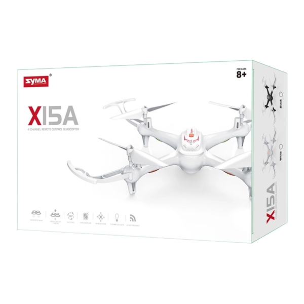 Квадрокоптер Syma X15A, белый (X15A) - Pampik - 9