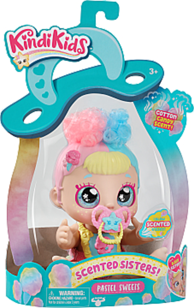 Лялька Kindi Kids Маленька сестричка Пастел Світс (50187) - Pampik - 4