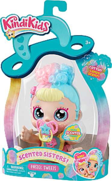 Лялька Kindi Kids Маленька сестричка Пастел Світс (50187) - Pampik - 3