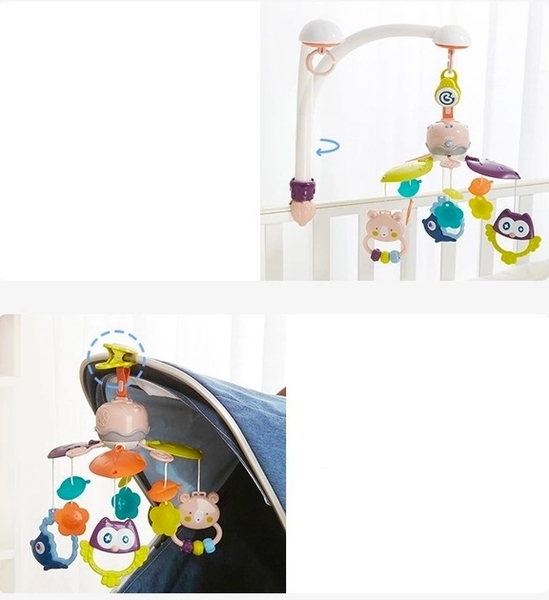 Музичний мобіль Beiens, рожевий (MBL 03110pink) - Pampik - 5