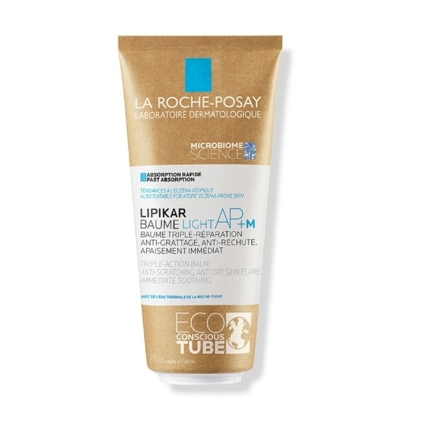 Липидовосстанавливающий бальзам La Roche-Posay Lipikar Baume Light AP + M для сухой атопической кожи 200 мл - Pampik