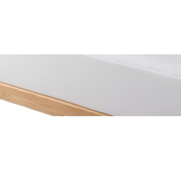 Захисний наматрацник U-Tek Aress Premium на гумці, махра, 80х160 см, білий (AE80160) - Pampik - 2