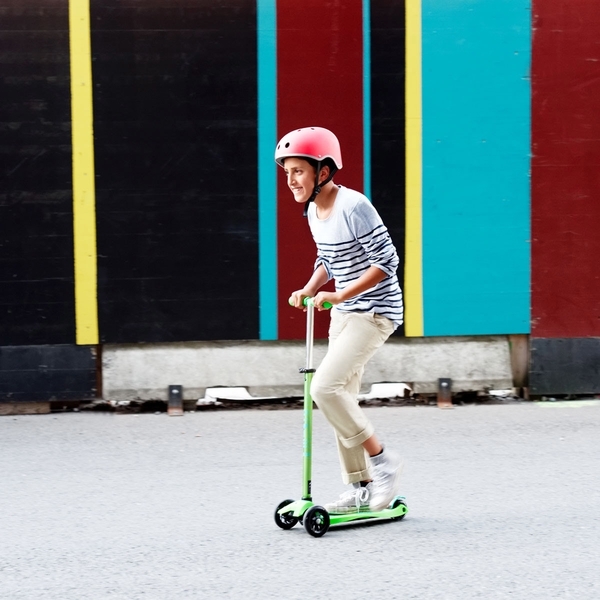 Самокат Micro Maxi Deluxe, зелений (MMD022) - Pampik - 8