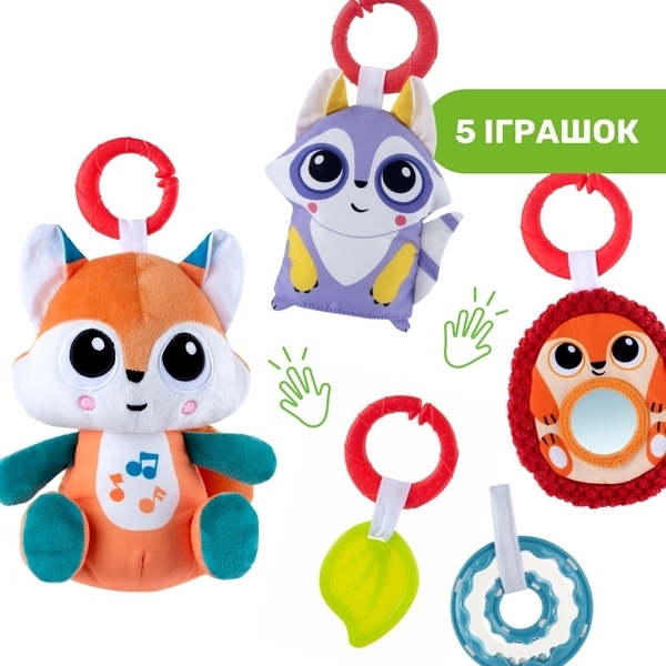 Развивающий коврик Chicco Волшебный лес (11354.00) - Pampik - 6