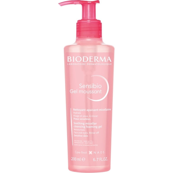 Очищаючий гель Bioderma Sensibio, 200 мл - Pampik