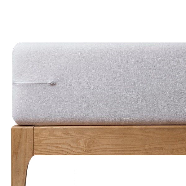 Захисний наматрацник U-Tek Aress Premium на блискавці, махра, 120х200 см, білий (AZ120200) - Pampik