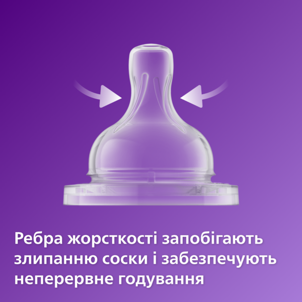 Пляшечка для годування Philips Avent Natural Анти-колік, 260 мл (SCY103/01) - Pampik - 3