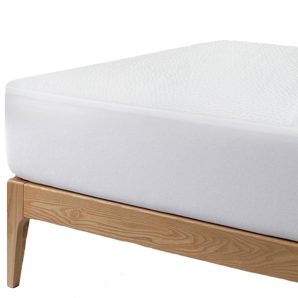 Захисний наматрацник U-Tek Fullcover натяжний, 100х200 см, білий (FCF100200) - Pampik