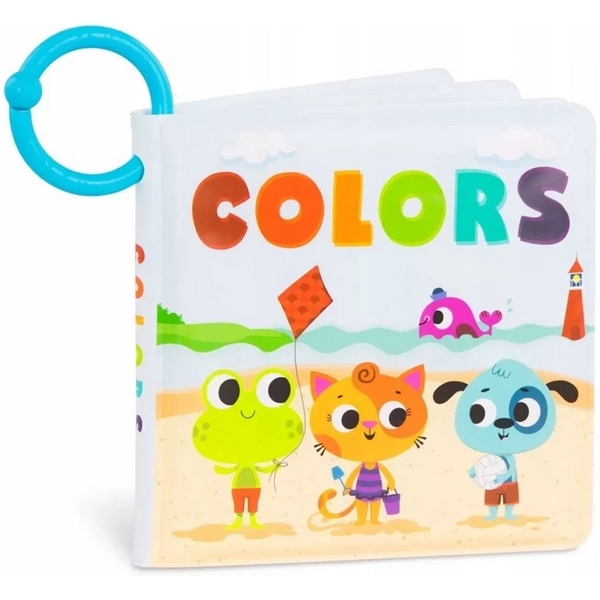 Розвиваюча книга для ванни Battat Вивчаємо кольори (LB1837GZ) - Pampik