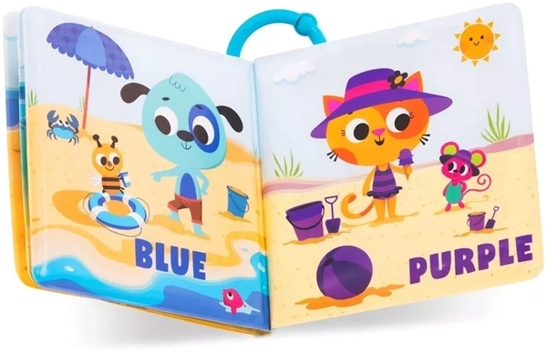 Розвиваюча книга для ванни Battat Вивчаємо кольори (LB1837GZ) - Pampik - 2