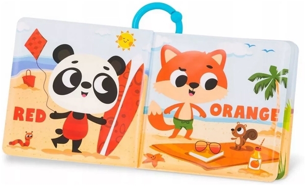 Розвиваюча книга для ванни Battat Вивчаємо кольори (LB1837GZ) - Pampik - 4