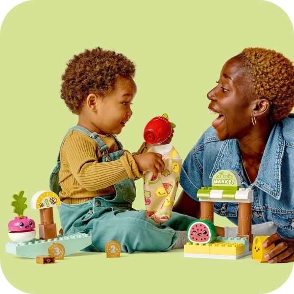 Конструктор LEGO DUPLO Органічний ринок, 40 елементів (10983) - Pampik - 3