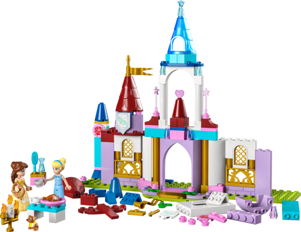 Конструктор LEGO Disney Princess Творчі замки діснеївських принцес, 140 деталей (43219) - Pampik - 2