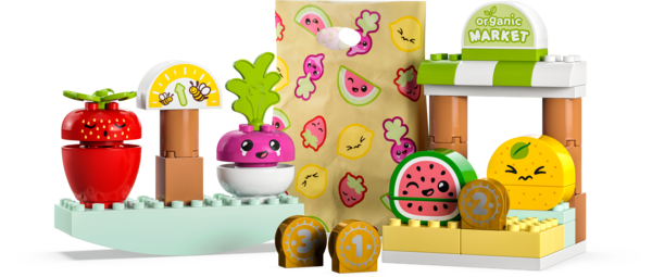 Конструктор LEGO DUPLO Органічний ринок, 40 елементів (10983) - Pampik - 2