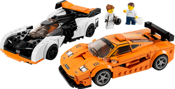 Конструктор LEGO Speed ​​Champions McLaren Solus GT та McLaren F1 LM, 581 деталь (76918) - Pampik - 2