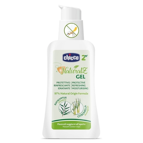 Гель захисний від комарів Chicco Naturalz, 60 мл (11598.00) - Pampik