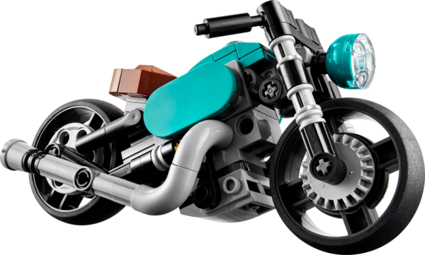 Конструктор LEGO Creator Вінтажний мотоцикл, 128 елементів (31135) - Pampik - 3