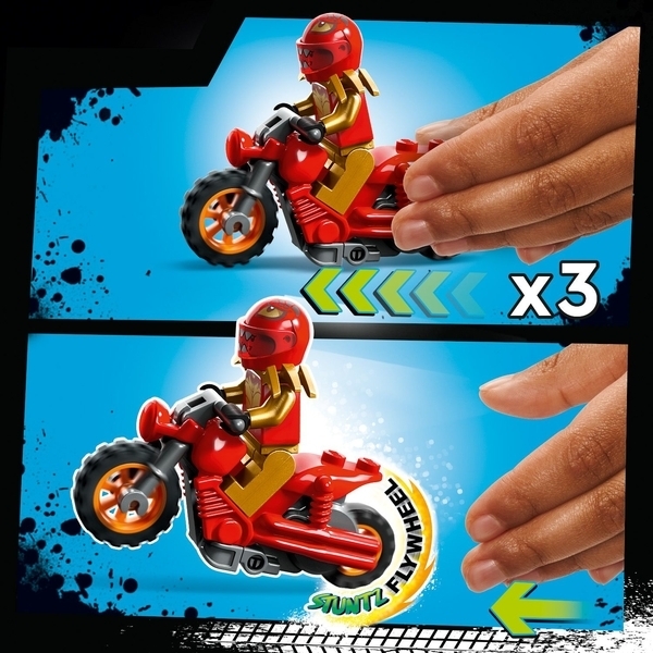 Конструктор LEGO City Stuntz Каскадерське завдання з обертанням, 117 елементів (60360) - Pampik - 5