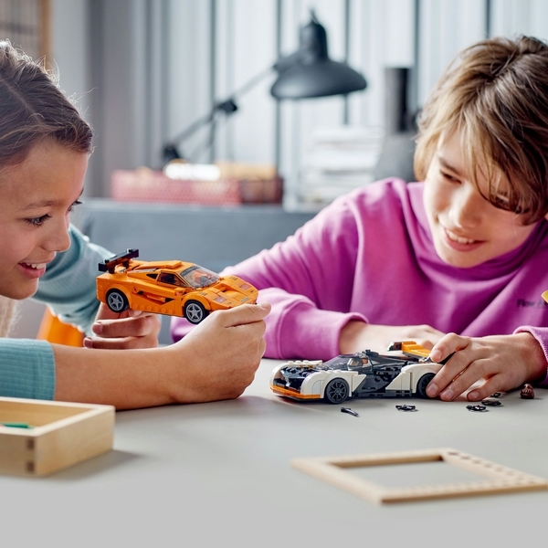 Конструктор LEGO Speed ​​Champions McLaren Solus GT та McLaren F1 LM, 581 деталь (76918) - Pampik - 3