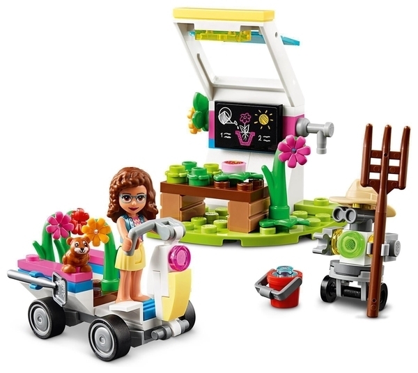 Подарунок. Конструктор LEGO Friends Квітковий сад Олівії, 92 деталі (41425) - Pampik - 4