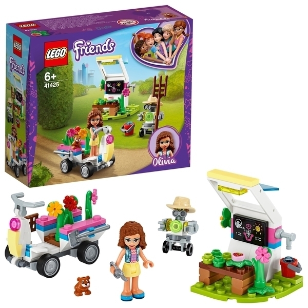 Подарунок. Конструктор LEGO Friends Квітковий сад Олівії, 92 деталі (41425) - Pampik - 2