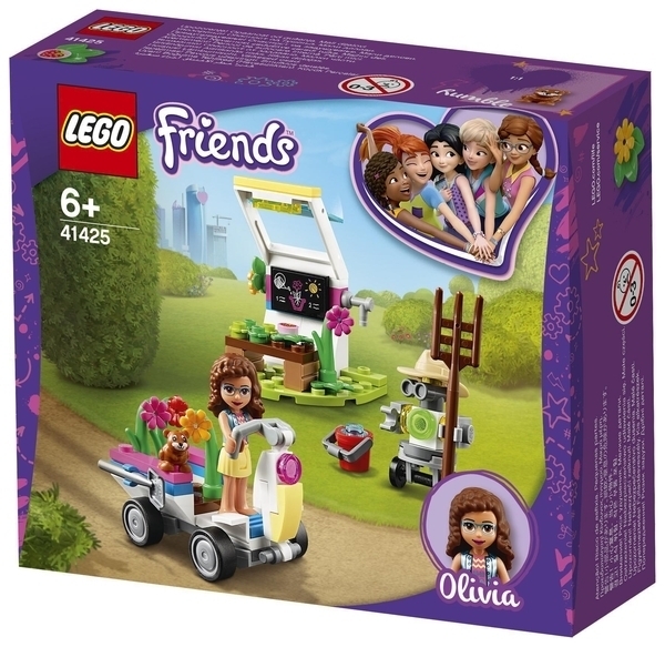 Подарунок. Конструктор LEGO Friends Квітковий сад Олівії, 92 деталі (41425) - Pampik - 11
