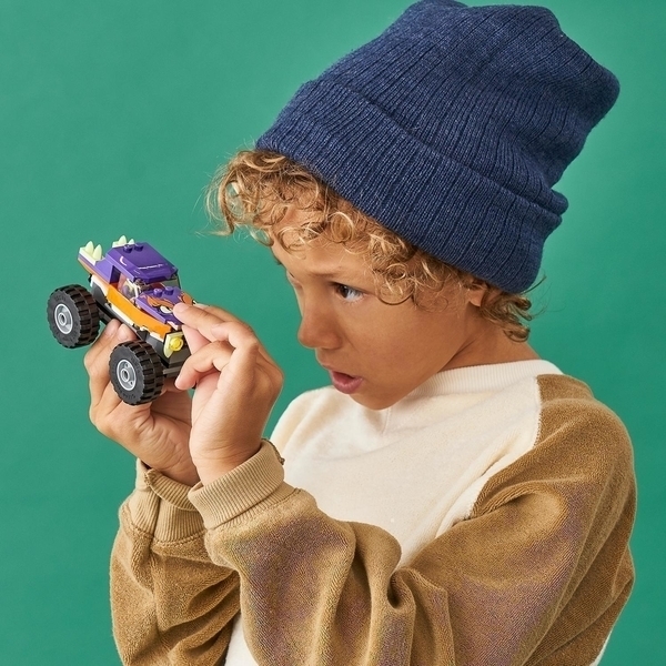 Подарунок. Конструктор LEGO City Монстр-трак, 55 деталей (60251) - Pampik - 8