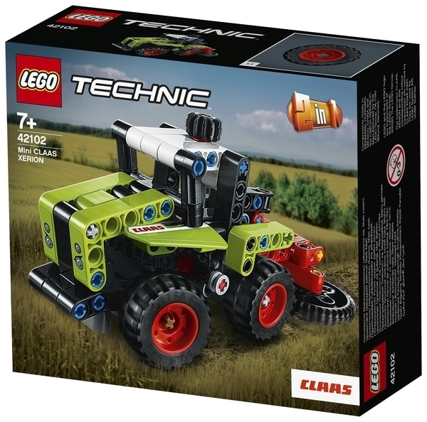 Подарунок. Конструктор LEGO Technic Mini CLAAS XERION, 130 деталей (42102) - Pampik - 15
