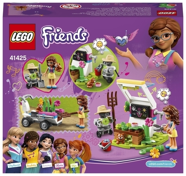 Подарунок. Конструктор LEGO Friends Квітковий сад Олівії, 92 деталі (41425) - Pampik - 9