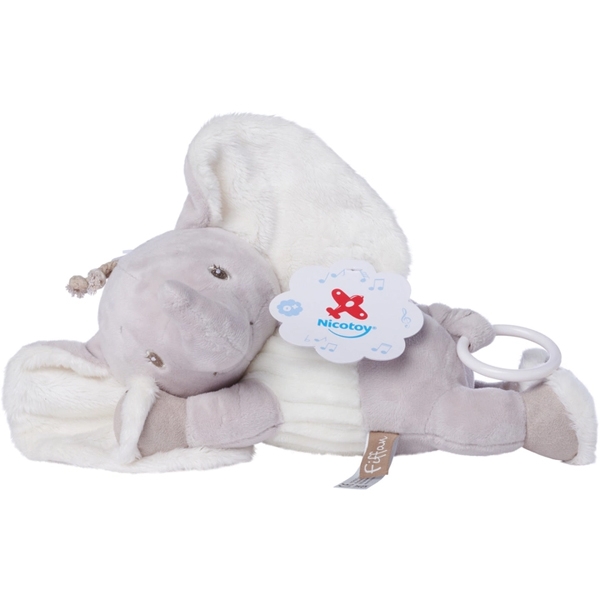 Плюшева іграшка музична Nicotoy Слоненя, 25 см (5790063) - Pampik
