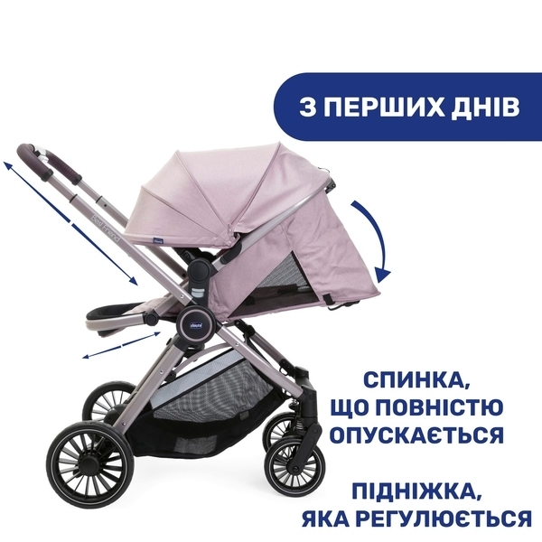 Прогулянкова коляска Chicco Best Friend Pro, рожева (79866.20-1) - Pampik - 4