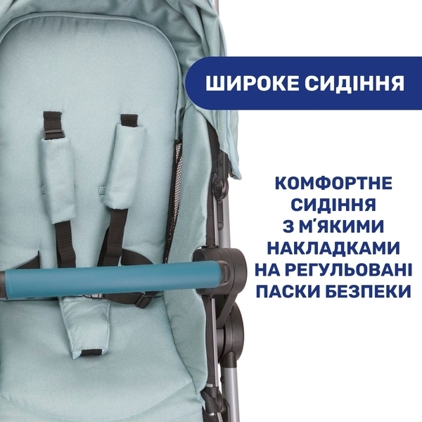 Универсальная коляска 2 в 1 Chicco Best Friend Pro Light, голубой (79866.55.04) - Pampik - 10